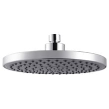 Euro 200mm Curved Gooseneck Shower Arm & Head